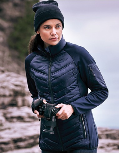 ELE-39332-Ladies Banff Hybrid Insulated Jacket